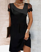 Raelynn Women's Dress – Sophisticated Lace Dress with a Fitted Cut for Parties & Special Occasions