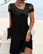 Raelynn Women's Dress – Sophisticated Lace Dress with a Fitted Cut for Parties & Special Occasions