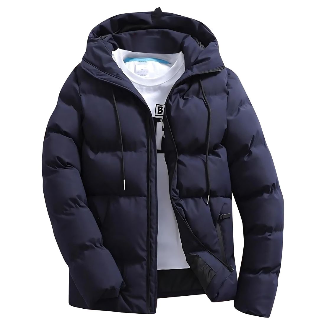 Xoana Men's Parka – Waterproof Winter Coat with Adjustable Hood & Cozy Lining