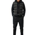 Amadea Men's Vest – Lightweight, Waterproof Sleeveless Puffer with High Zip Collar