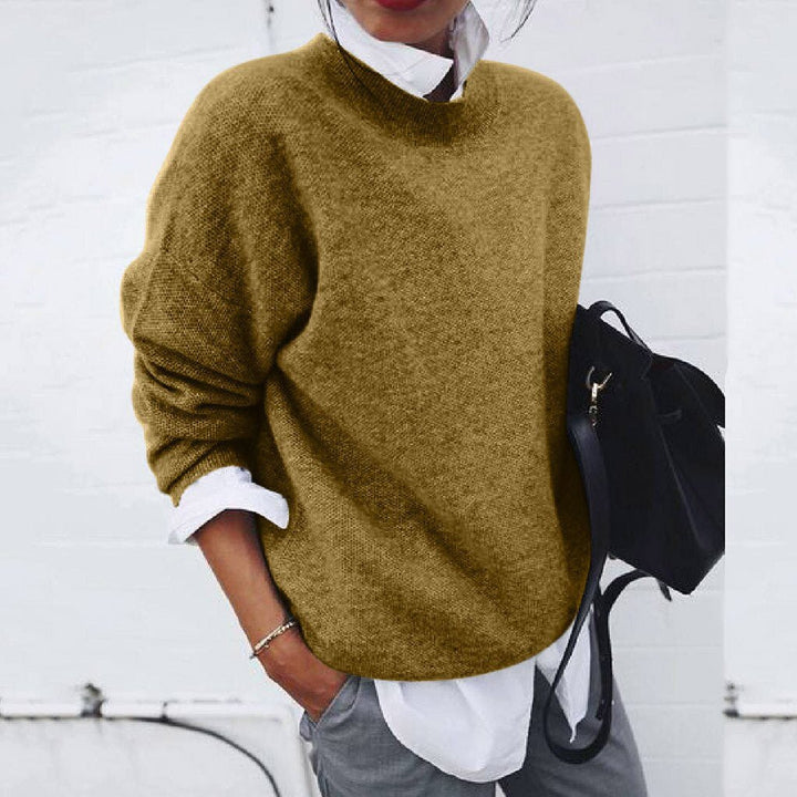 Wenceslas Cashmere Sweater for Women – A Luxurious Knit with Classic Crewneck & Flattering Fit