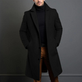 Bettina Men's Wool Coat – Classic Cut with Insulating, Durable Fabric & Timeless Design