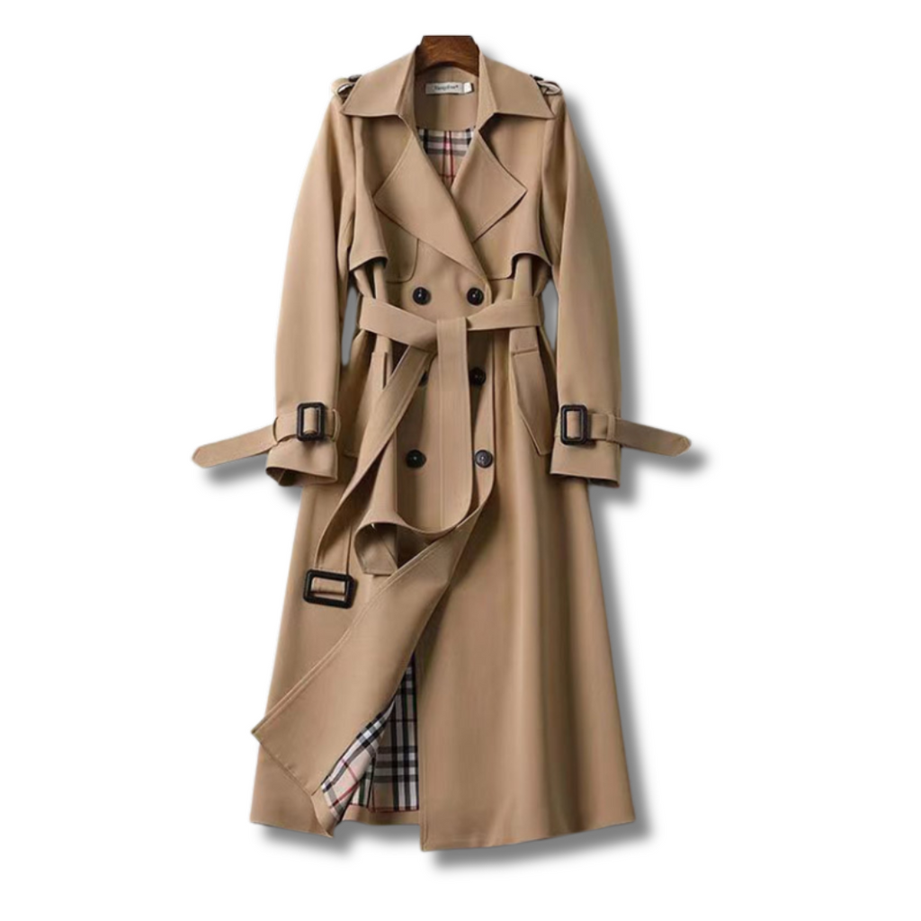 Zelie Women's Trench Coat – Chic, Versatile Long Coat Built for Every Season