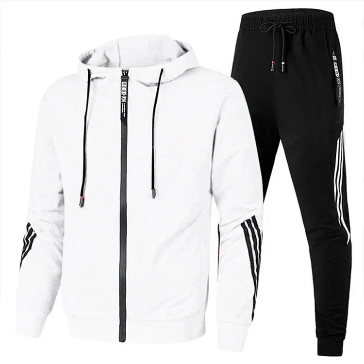 Vesna Men's With Hood Tracksuit – Cozy, Modern & Versatile