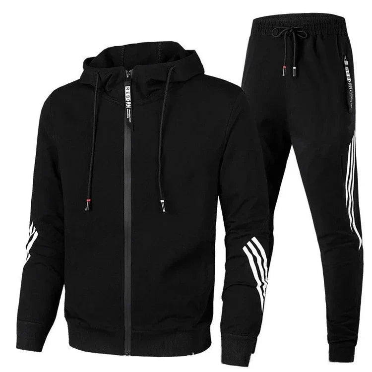 Vesna Men's With Hood Tracksuit – Cozy, Modern & Versatile
