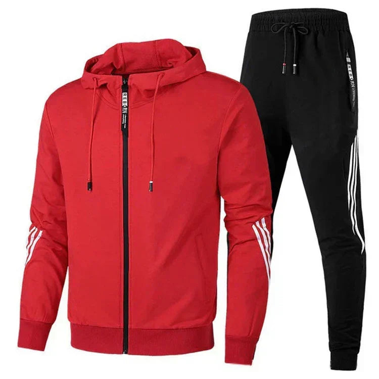 Vesna Men's With Hood Tracksuit – Cozy, Modern & Versatile