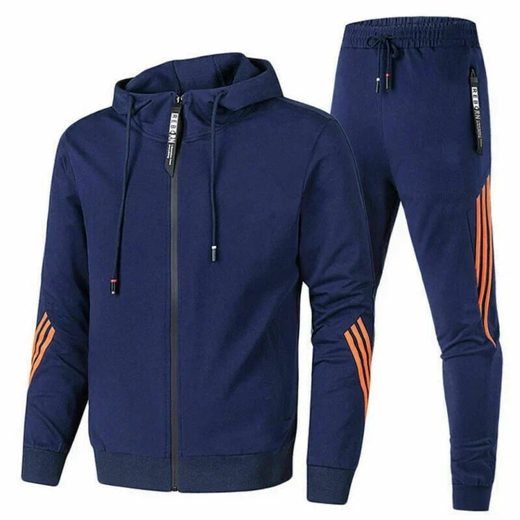 Vesna Men's With Hood Tracksuit – Cozy, Modern & Versatile
