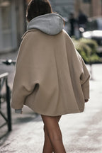 Freyja Women's Coat – Refined, Cozy Oversized Wool Coat for Winter