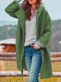 Siofra Women's Plush Wool Coat – Stylish, Insulating & Versatile for Winter