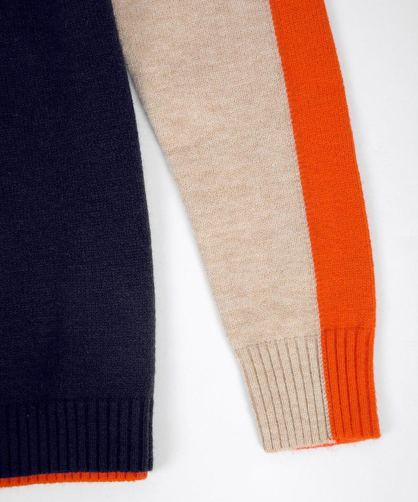 Perceval Women's Striped Sweater – Fitted Cut, Graphic Style & Cozy Cotton