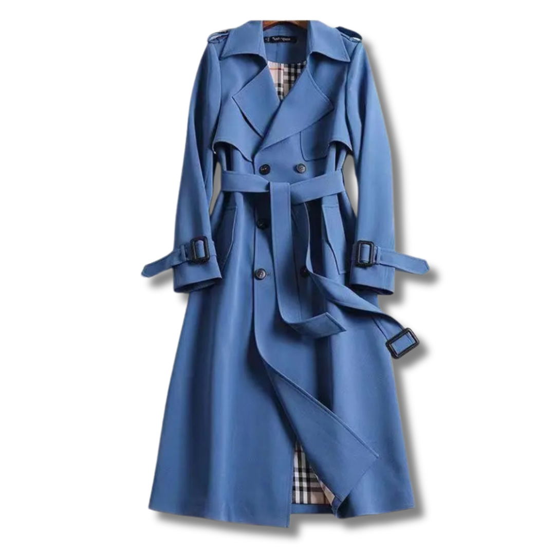 Zelie Women's Trench Coat – Chic, Versatile Long Coat Built for Every Season