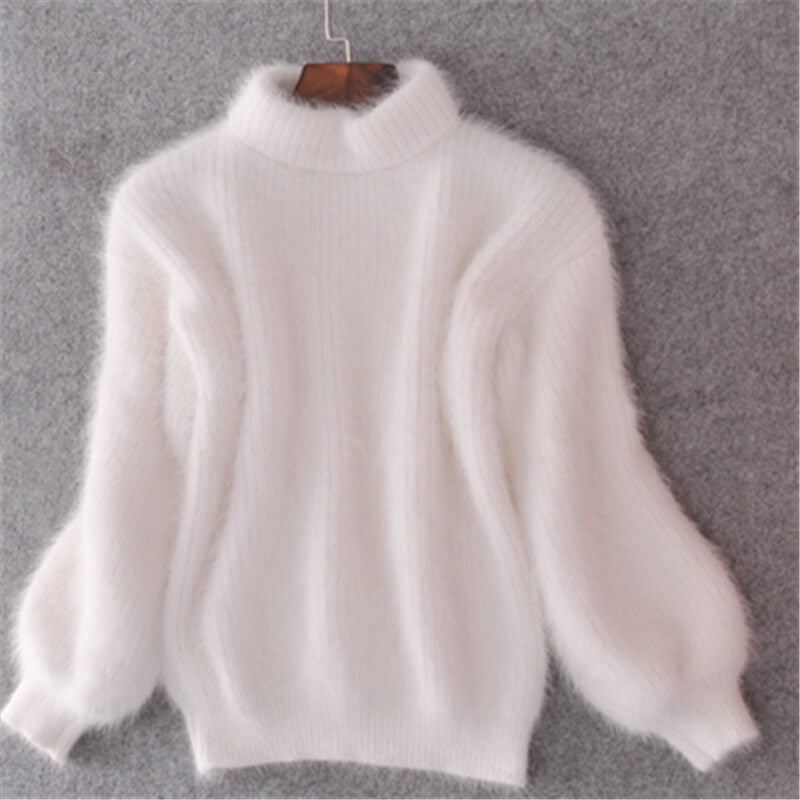 Godric Women's Sweater – Loose-Knit Wool Pullover, Cozy & Refined with a Modern Style