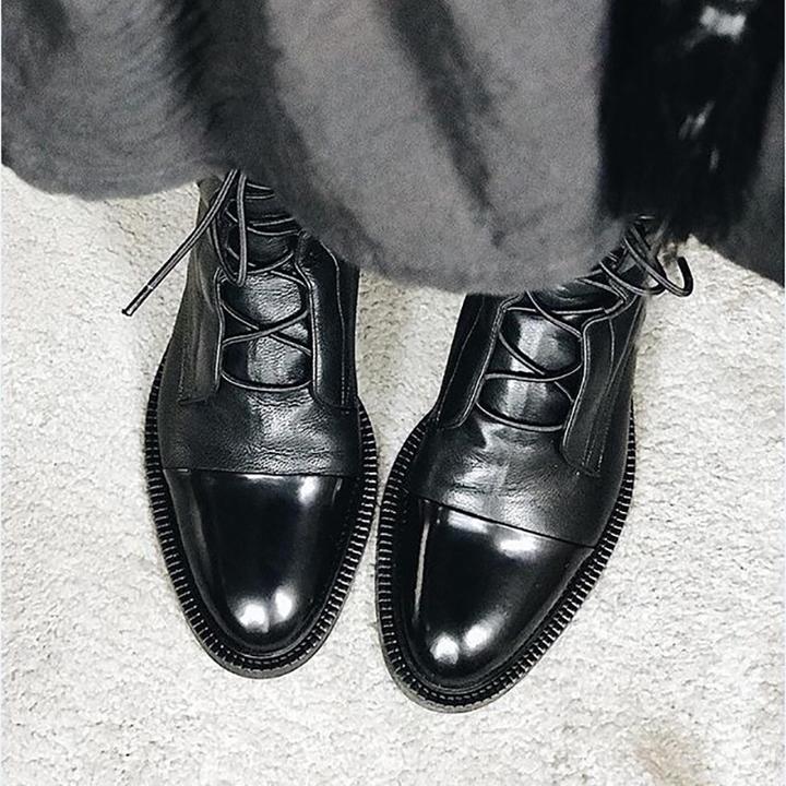 Balthazar Women's Boots – Refined Heeled Lace-Up Boots in Premium Leather