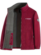 Halden Men's Outdoor Fleece Jacket – Gentle, Lightweight Warmth with a Protective Collar