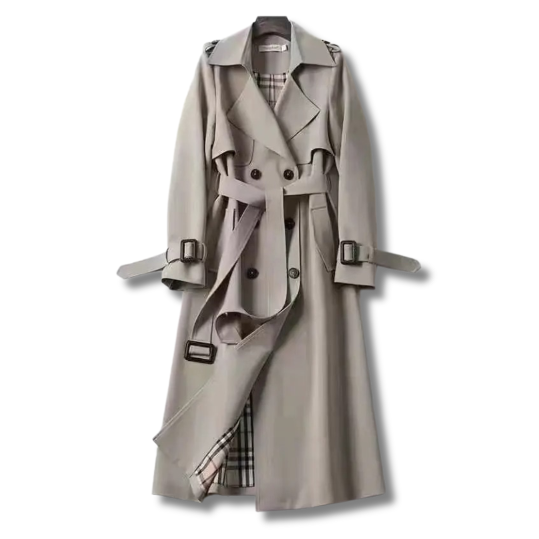 Zelie Women's Trench Coat – Chic, Versatile Long Coat Built for Every Season