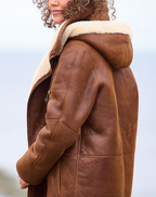 Ragnhild Women's With Hood Coat – Cozy, Relaxed & Stylish for Winter Days
