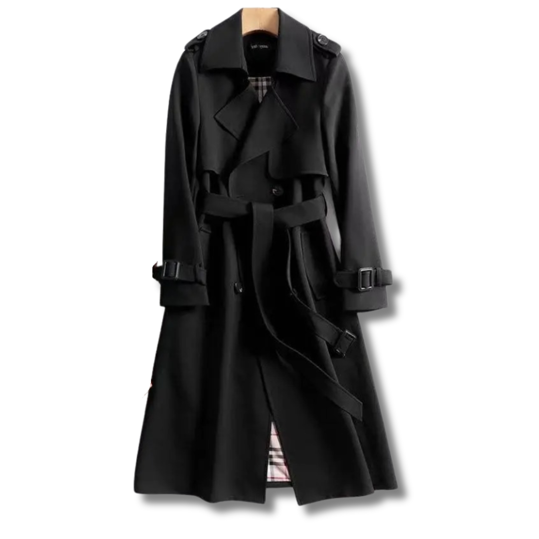 Zelie Women's Trench Coat – Chic, Versatile Long Coat Built for Every Season