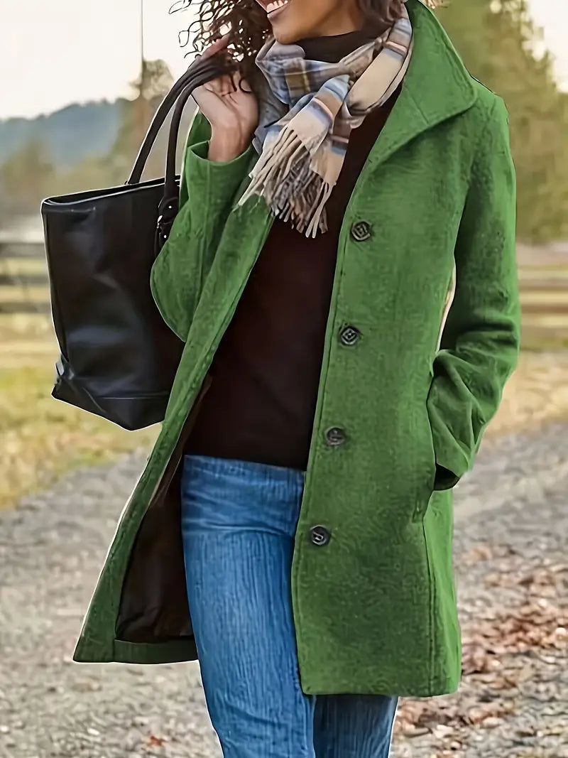 Iolanthe Women's Coat – Refined Winter Coat with a Cozy Lining & Feminine Silhouette