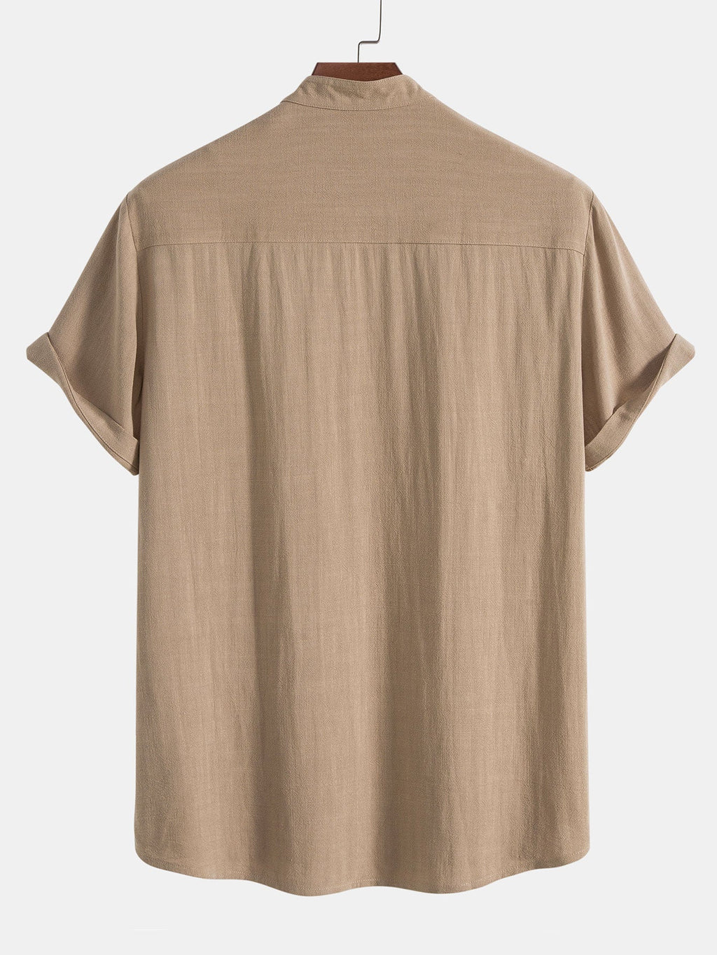 Thalassa Men's Summer Two-Piece Set – Breathable Linen-Feel Style with Short-Sleeve Design & Easy-Fit Trousers