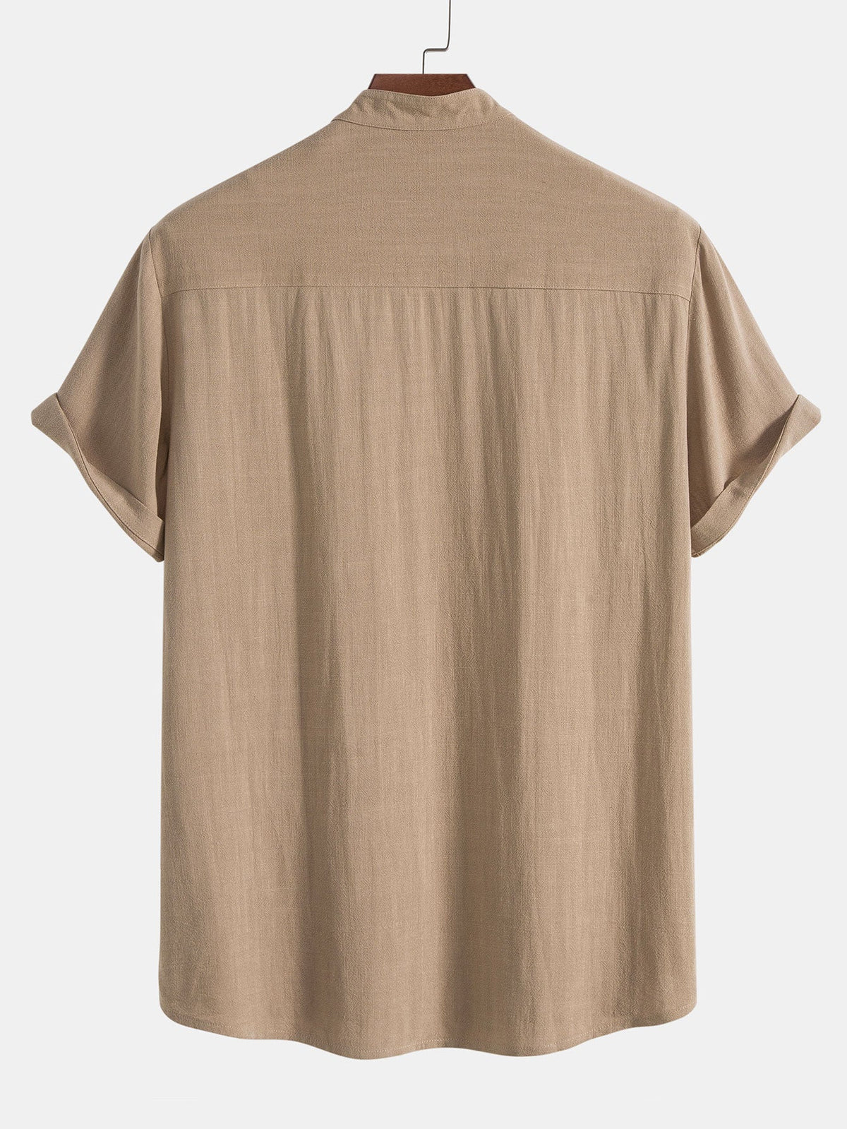 Thalassa Men's Summer Two-Piece Set – Breathable Linen-Feel Style with Short-Sleeve Design & Easy-Fit Trousers