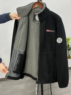 Halden Men's Outdoor Fleece Jacket – Gentle, Lightweight Warmth with a Protective Collar