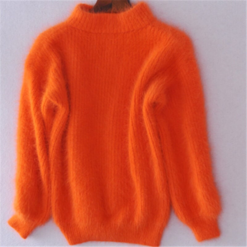 Godric Women's Sweater – Loose-Knit Wool Pullover, Cozy & Refined with a Modern Style