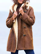 Ragnhild Women's With Hood Coat – Cozy, Relaxed & Stylish for Winter Days