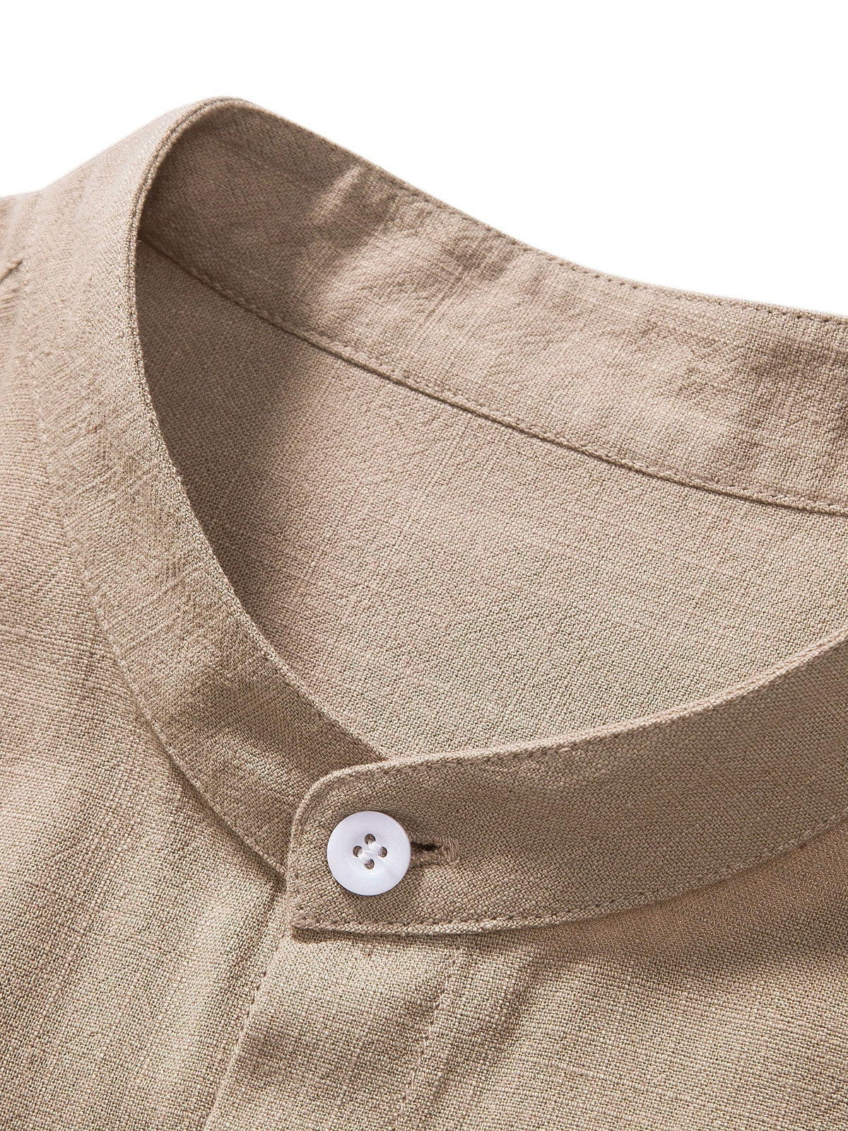 Thalassa Men's Summer Two-Piece Set – Breathable Linen-Feel Style with Short-Sleeve Design & Easy-Fit Trousers