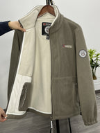 Halden Men's Outdoor Fleece Jacket – Gentle, Lightweight Warmth with a Protective Collar