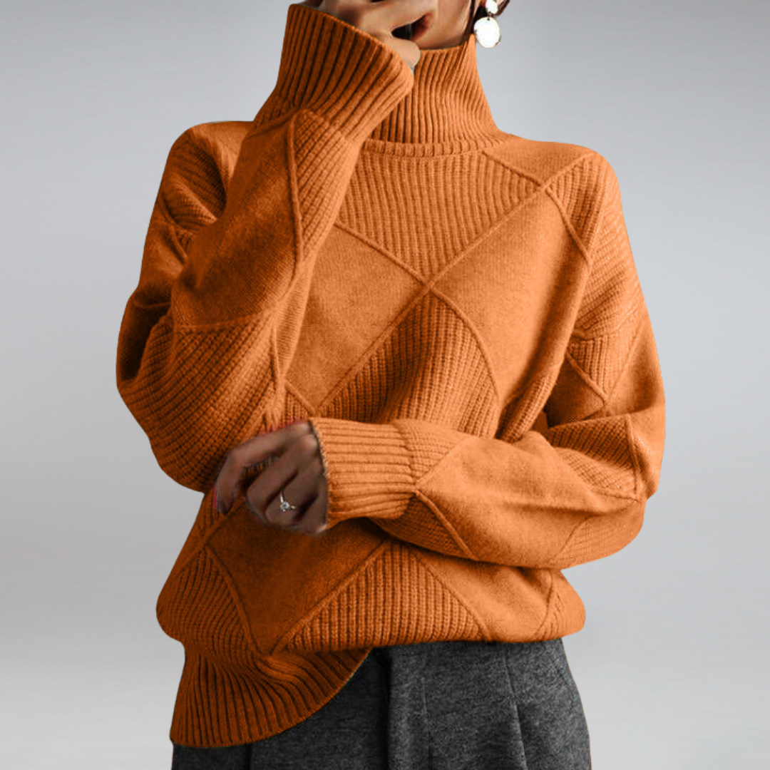 Anwen Cashmere Turtleneck for Women – A Gentle, Insulating & Refined Knit