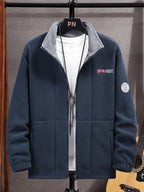 Halden Men's Outdoor Fleece Jacket – Gentle, Lightweight Warmth with a Protective Collar