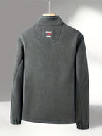 Halden Men's Outdoor Fleece Jacket – Gentle, Lightweight Warmth with a Protective Collar