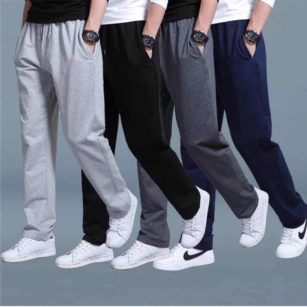 Farrow Men's Sweatpants – Premium Cotton with Adjustable Waistband, Contemporary Fit & Breathable Comfort