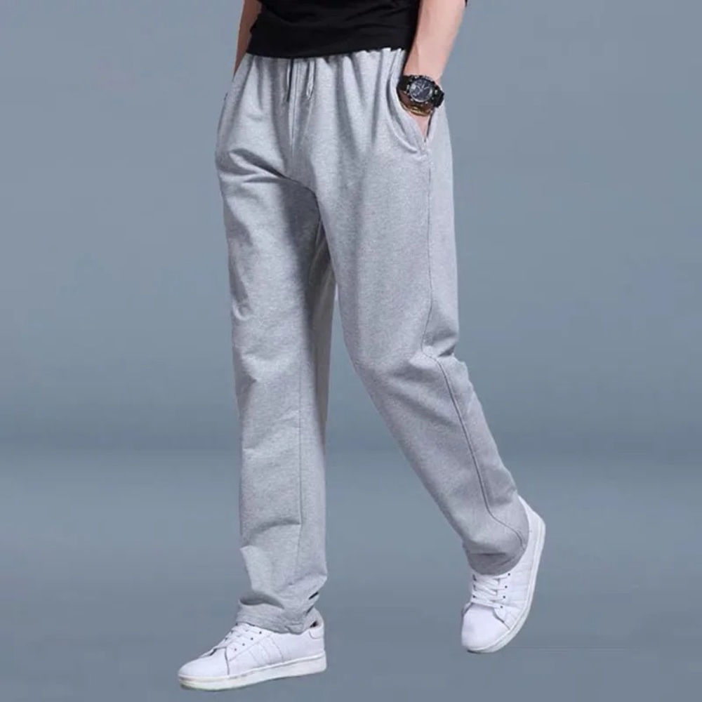 Farrow Men's Sweatpants – Premium Cotton with Adjustable Waistband, Contemporary Fit & Breathable Comfort