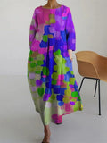 Fennimore Floral Dress – Breezy Summer Dress in 100% Cotton with a Romantic Print and an Easy, Cozy Fit