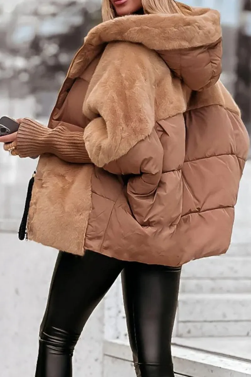 Xarles Women's Winter Jacket – Insulating, Cozy and Trendy Multicolor Design