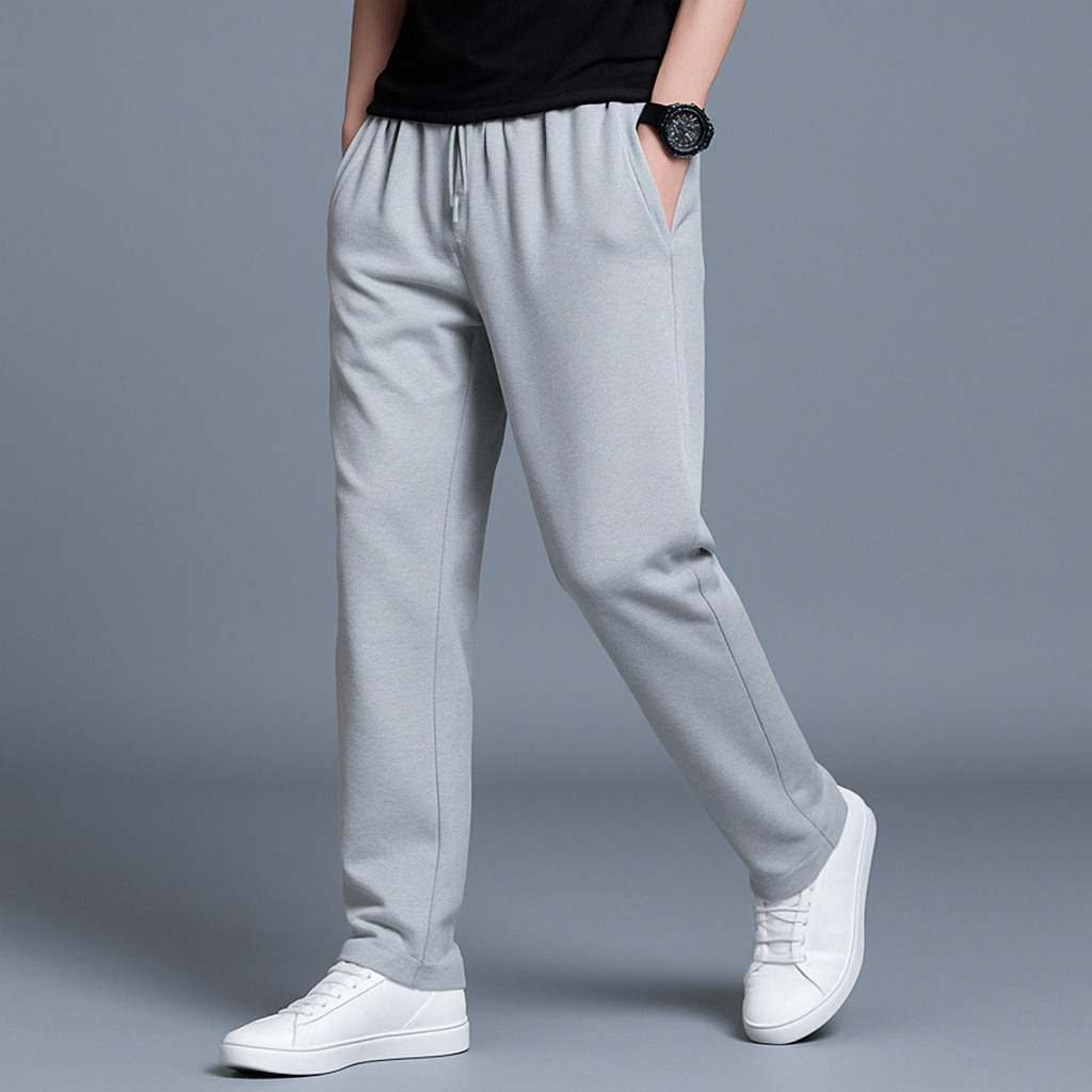 Farrow Men's Sweatpants – Premium Cotton with Adjustable Waistband, Contemporary Fit & Breathable Comfort
