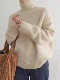 Ciaran Women's Sweater – Gentle Wool Turtleneck, Refined Style for a Chic Winter Look