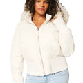 Ilaria Women's Winter Coat – Cozy Jacket with Removable Hood and Chic Fur-Trimmed Collar