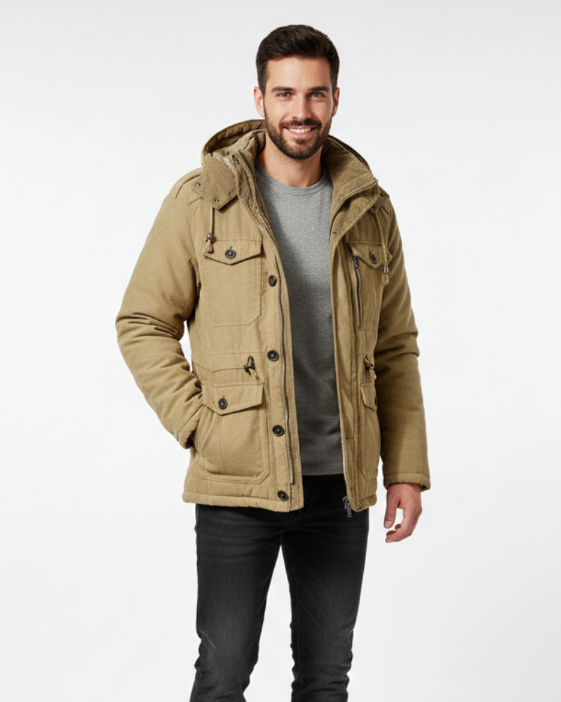 Wystanne Waterproof Winter Jacket – Cozy Breathable Coat with Fleece Lining & Hood
