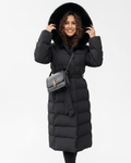 Rasmus Long Coat for Women – Insulating Water-Repellent Winter Jacket with Hood & Refined Cut