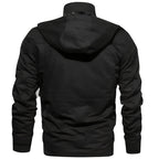 Theodric Men's Military Jacket – Waterproof Coat with Fleece Lining & Adjustable Waist