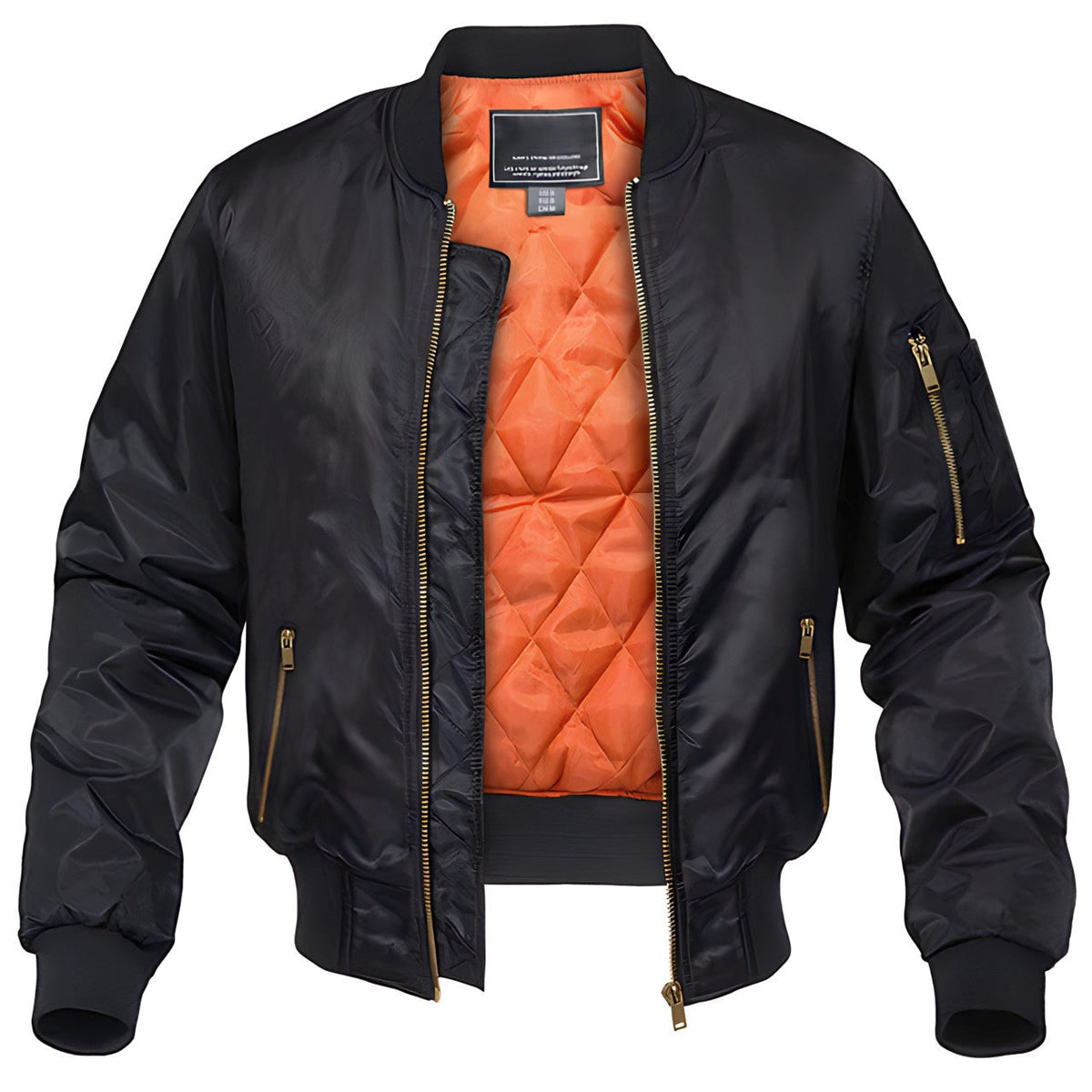 Yannick Men's Aviator Jacket – Sophisticated, Cozy Pilot-Style Bomber, Timeless Look