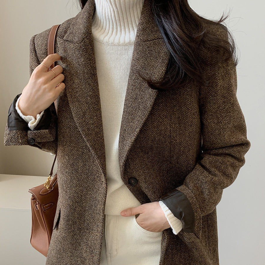 Perceval Women's Jacket – Timeless Blazer That Moves Effortlessly from Casual to Formal