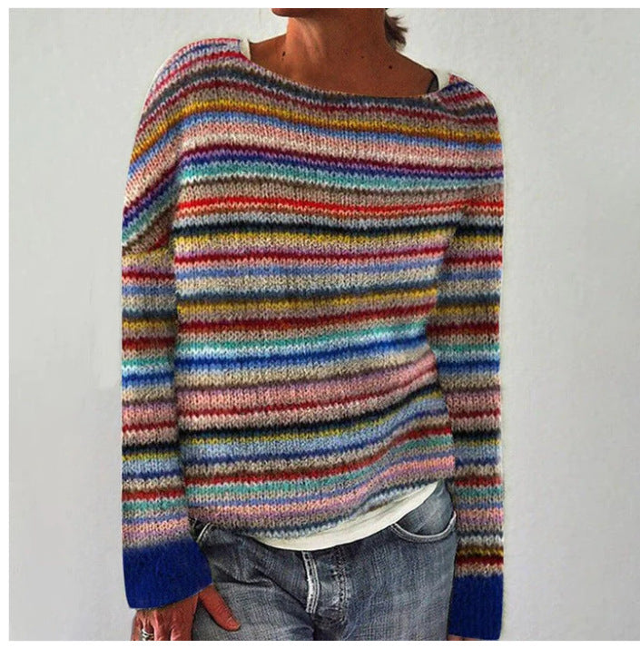 Rilke Women's Sweater – Cozy Wool for Autumn & Refined Style
