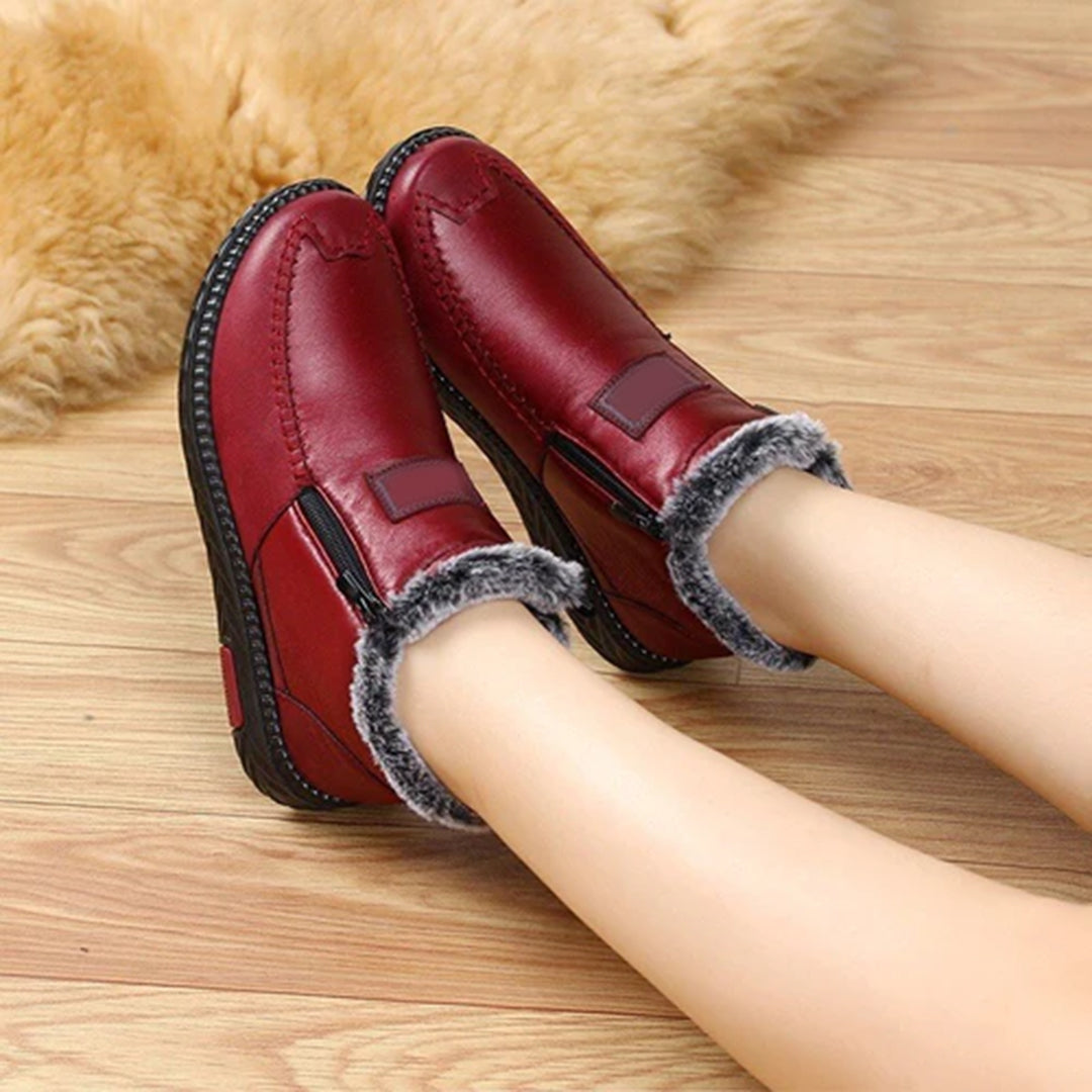 Isadora Women's Winter Boots – Cozy Fur Lining, Thermal Warmth & Non-Slip Sole