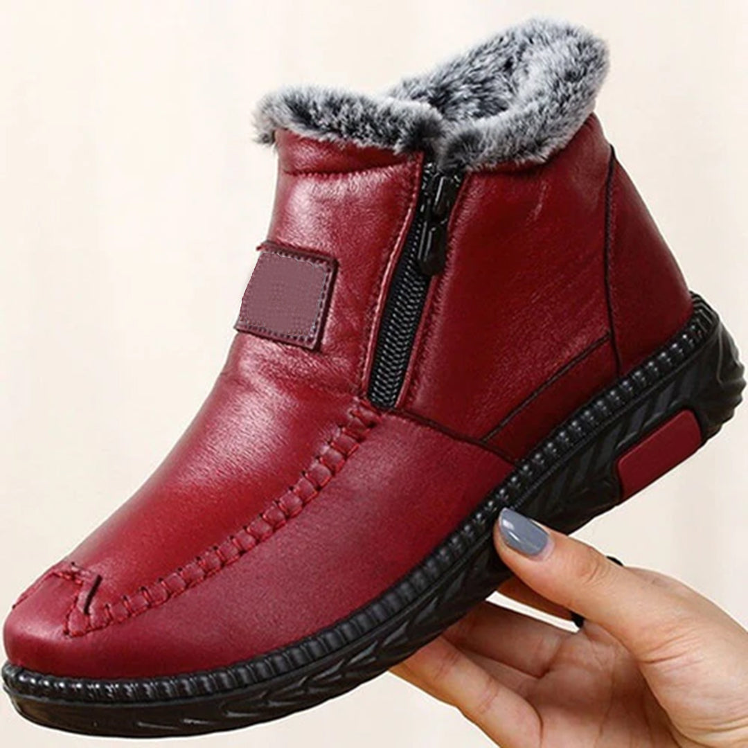 Isadora Women's Winter Boots – Cozy Fur Lining, Thermal Warmth & Non-Slip Sole