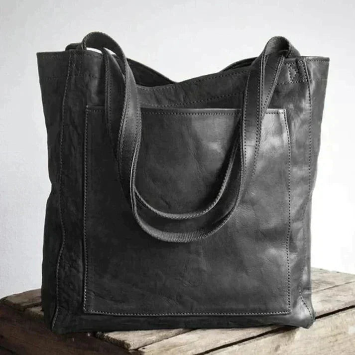 Brogan Women's Tote – A Spacious Genuine-Leather Bag with Smart Compartments & Long Straps