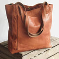 Brogan Women's Tote – A Spacious Genuine-Leather Bag with Smart Compartments & Long Straps