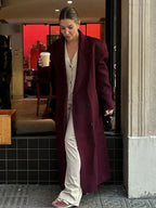 Isadora Women's Wool Coat – Refined, Insulating Coat with a Timeless Winter Style